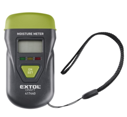 Extol Craft anyagnedvesség mérő, fához és építőanyaghoz, 0-40 °C (417440)