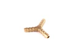 PB gázelosztó hármas, tömlővéges