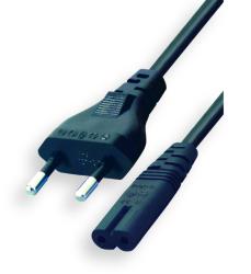 SMA hálózati csatlakozókábel, 2x0,5, 1,5m (N 11/VDE)