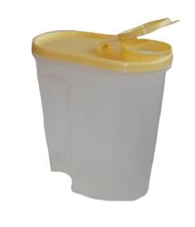 Fűszertartó műanyag 2 l sárga (294)