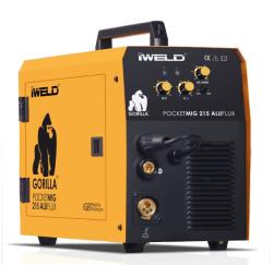 Iweld Gorilla PocketMig 215 Aluflux elektródás hegesztő inverter