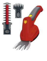 WOLF-Garten bokor és fűnyíró készlet akkus Finesse50 Li-ion akkumulátorral (7269000)