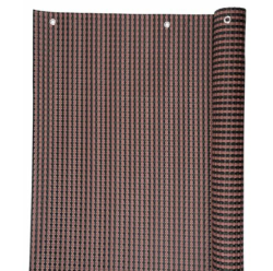 Balkon árnyékoló 0,9x3m, UV 800g/m2, sötétbarna (2171498)