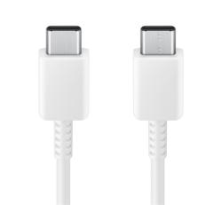 Samsung adatkábel (Type-C - Type-C, 3A, 100W, gyorstöltő, 180cm) FEHÉR