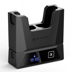 K&F Concept hordozható moduláris dupla töltő, 2db LP-E6NH akkumulátorhoz (KF-28-0057)