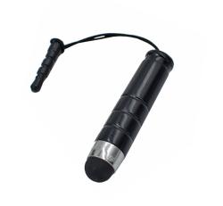 Érintő ceruza (univerzális, mini, 3.5 jack csatlakozóba) FEKETEGP-29548