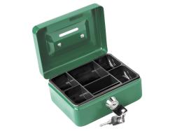 Extol Craft pénzkazetta 125×95×55 mm, festett acél (99008)