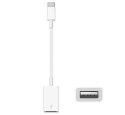 Apple adapter kábel (USB aljzat - Type-C, 12cm, MJ1M2ZM/A utód) FEHÉR