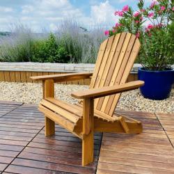 Reykjavik karfás fa kerti fotel pihenőszék (901025-001)