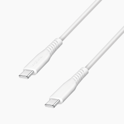 Logilink CU0264 USB 2.0 Type-C kábel, C/M - C/M, 480 Mbps, 60W, fehér, 2 m