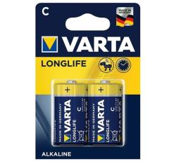 Varta tartós elem (C/baby, LR14, 1.5V, alkáli) 2db/csomag