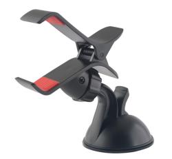 Autós tartó (műszerfalra, tapadókorongos, csipeszes tartó rész, forgatható, 3.5