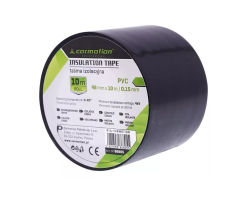 Carmotion PVC szigetelőszalag 4,8mmx10m, fekete (86805)
