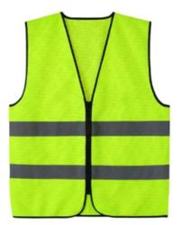 Láthatósági mellény, neon színű (39108)