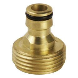 Extol réz kuplung csatlakozó locsoláshoz, külsőmenetes 3/4