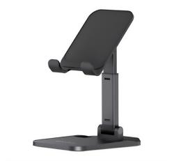 Awei X11 asztali tartó (univerzális, állvány, dönthető, 11 - 15cm magas, alumínium) FEKETEX11_B