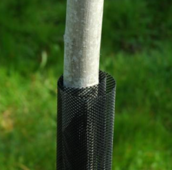 Facsemete védőháló 6cmx110cm fekete 6db/cs (10742)