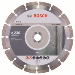 Bosch Standard for concrete gyémánt darabolótárcsa Beton, 230-22,23, 10 db (2608603243)