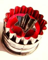 Linzerkiszúró rugós, csillagközepű (10304)