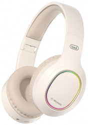 Trevi DJ 12E60 BT vezeték nélküli fejhallgató, krém színű (14549)