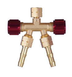 Iweld kettős kieresztő szelep AC 3/8 LH balos (14008168)