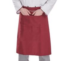 Szakács félkötény bordó színben 72 x 85 cm-es (GAN45987)