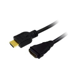 LogiLink nagy sebességű HDMI kábel Ethernettel, 5 méter