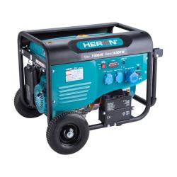 Heron  benzinmotoros áramfejlesztő, max 6800 VA, egyfázisú, önindítós (8896421)