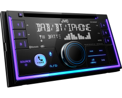 JVC KW-DB95BT Bluetooth autórádió, FM és DAB+ rádióvevővel (13905)