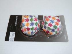 Muffinpapír virágos 100 db, nagy (72101-4)