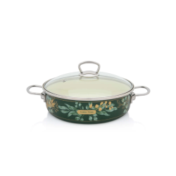 Metalac zománcozott mély serpenyő üvegfedővel, 26 cm, 4 L (382116)