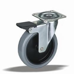 Bútorgörgő talpas fékezhető szürke 50 34815 (11618)