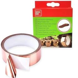 Swissinno csiga távoltartó szalag (réz), öntapadós, 3 cm × 5m (1261000 - 1261001)