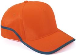 CapYard Hi-Viz baseball sapka,fluo narancs (7CAPO)