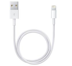 Apple adatkábel (USB - lightning, 50cm) FEHÉR