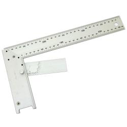 Asztalos derékszög, alumínium ; állítás:0-90° 300 mm (84742)