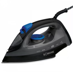 Bomann DB 6003 CB vasaló,  fekete-kék