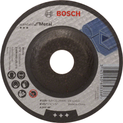 Bosch Nagyolótárcsa hajlított, Standard for Metal A 24 P BF hajlított(2608603181)