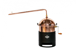 DES pálinkafőző 35L-es kétlépcsős, átfolyós hűtővel (16264