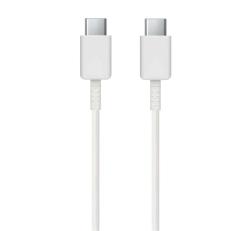 Samsung adatkábel (Type-C - Type-C, 5A, 100W, gyorstöltő, 100cm) FEHÉR