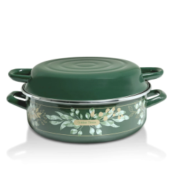 Metalac Lux zománcozott sütőedény fedővel, 28 cm, 5,9 L (383244)