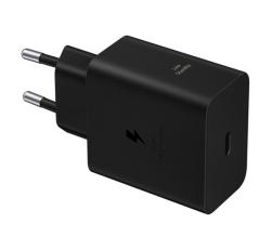 Samsung hálózati töltő Type-C aljzat (60W, PD gyorstöltő) FEKETE
