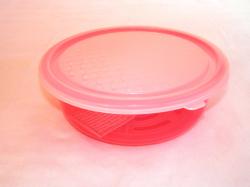 Frissentartó műanyagdoboz 1l rózsaszín