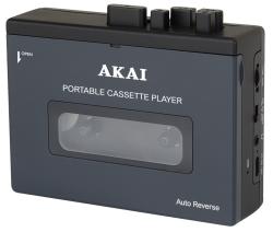 AKAI hordozható kazettás magnó Bluetooth-al (POCKETTAPE)