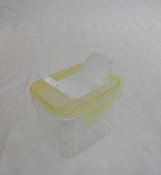 Fűszertartó szóró tetővel, sárga műanyag 1 kg (551)