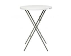 Összecsukható rendezvény bár asztal, kerek (R81)