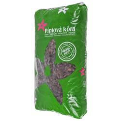 Florcom Pínia dekoratív fenyőkéreg 40-60mm, 70L (44060 - Pinia 40-60 mm 70l new)