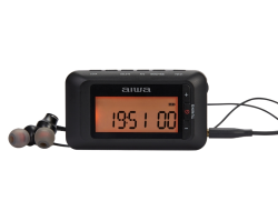 Aiwa RD-10 hordozható zsebrádió fülhallgatóval (15424)