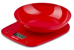 Girmi PS01 konyhai mérleg piros (11438)