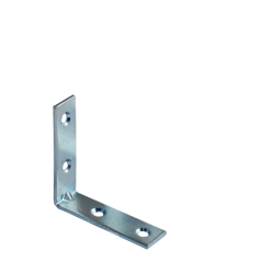 Székszegletvas   40 x 40 mm horganyzott (3252311)